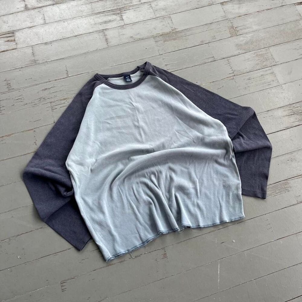 Gap Streetwear Y2K Two Tone Longsleeve Shirt